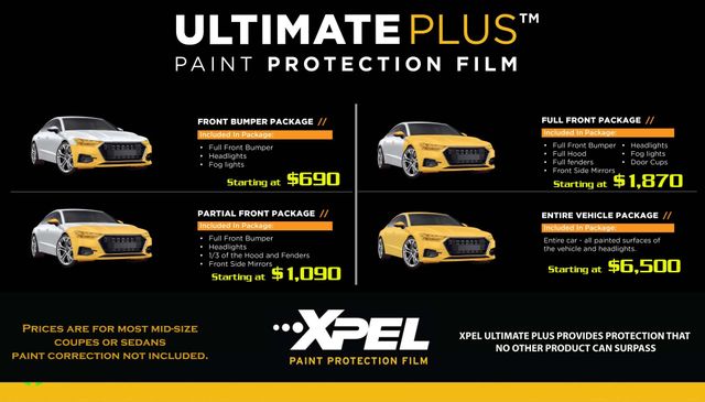 Xpel Tesla Paint Protection Ultimate Plus ppf Upland CA So Cal Tint Paint Protection Film By Xpel